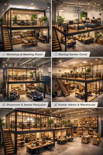 Mezzanine Ruang Kantor di Kabupaten Tangerang