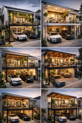 Mezannine Teras Rumah Keren di Kabupaten Tangerang
